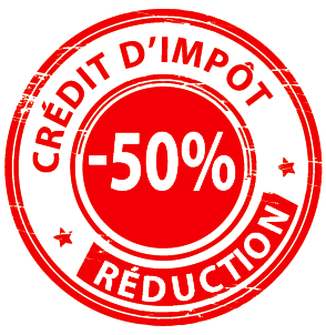 50 pourcent reduction impots